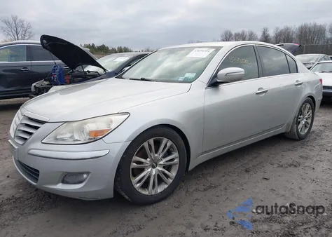 2009 Hyundai Genesis 4.6 z USA, uszkodzony, nr VIN KMHGC46F89U062840